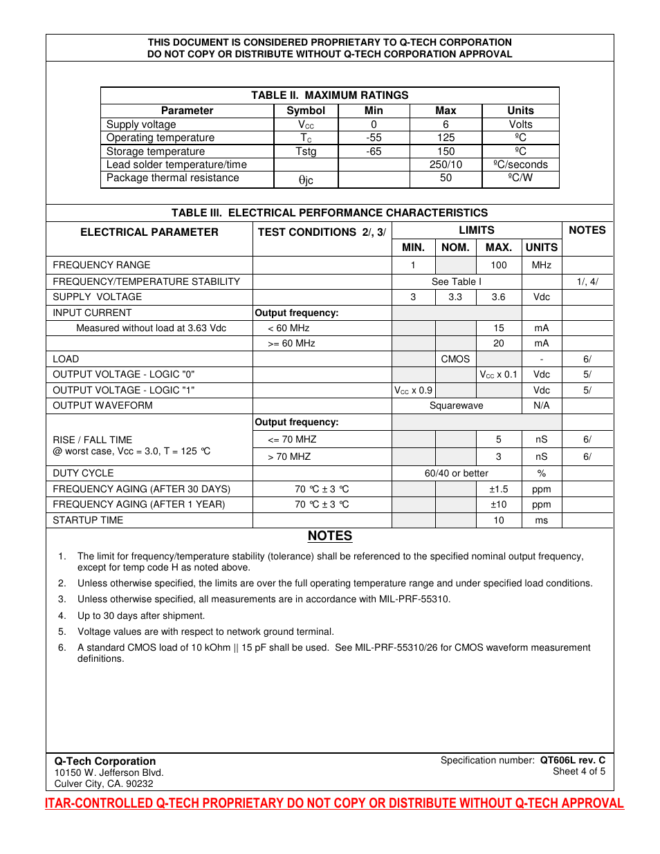 Q-Tech QT606L User Manual | Page 4 / 5