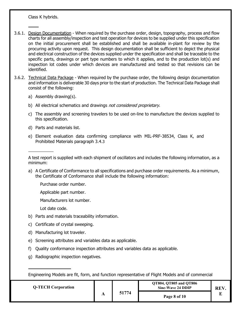 Q-Tech QT806 Sine Wave User Manual | Page 8 / 10