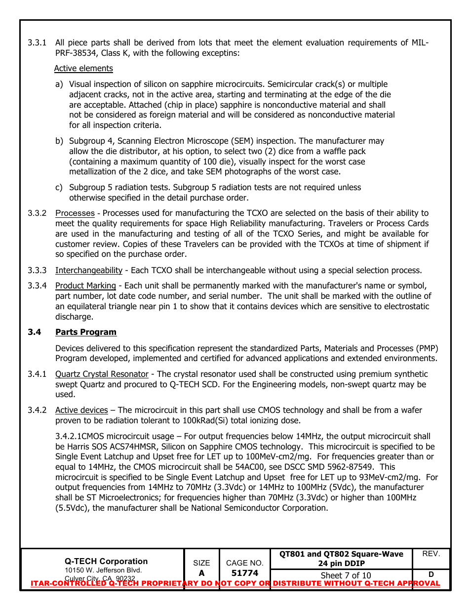 Q-Tech QT802 Square Wave User Manual | Page 7 / 10