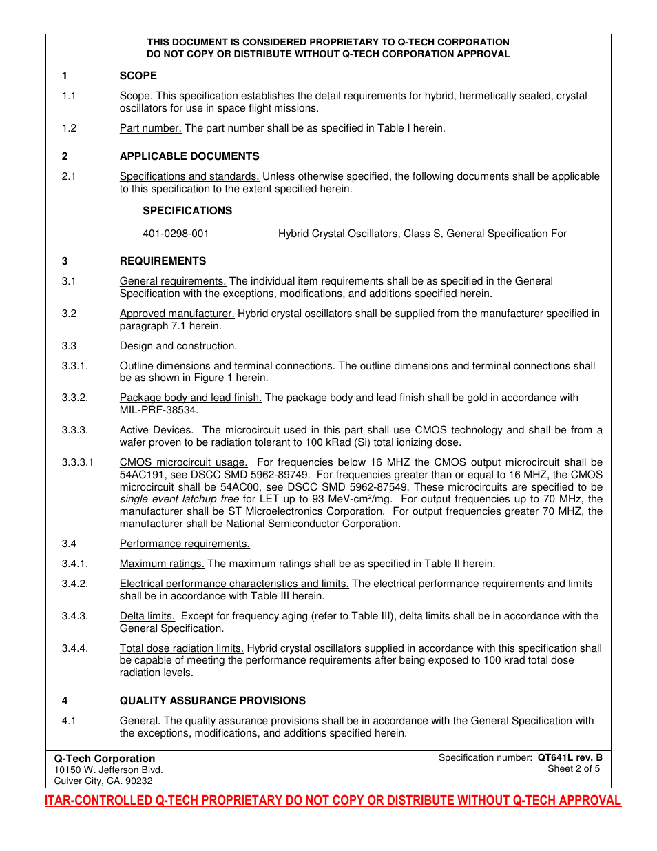 Q-Tech QT641L User Manual | Page 2 / 5