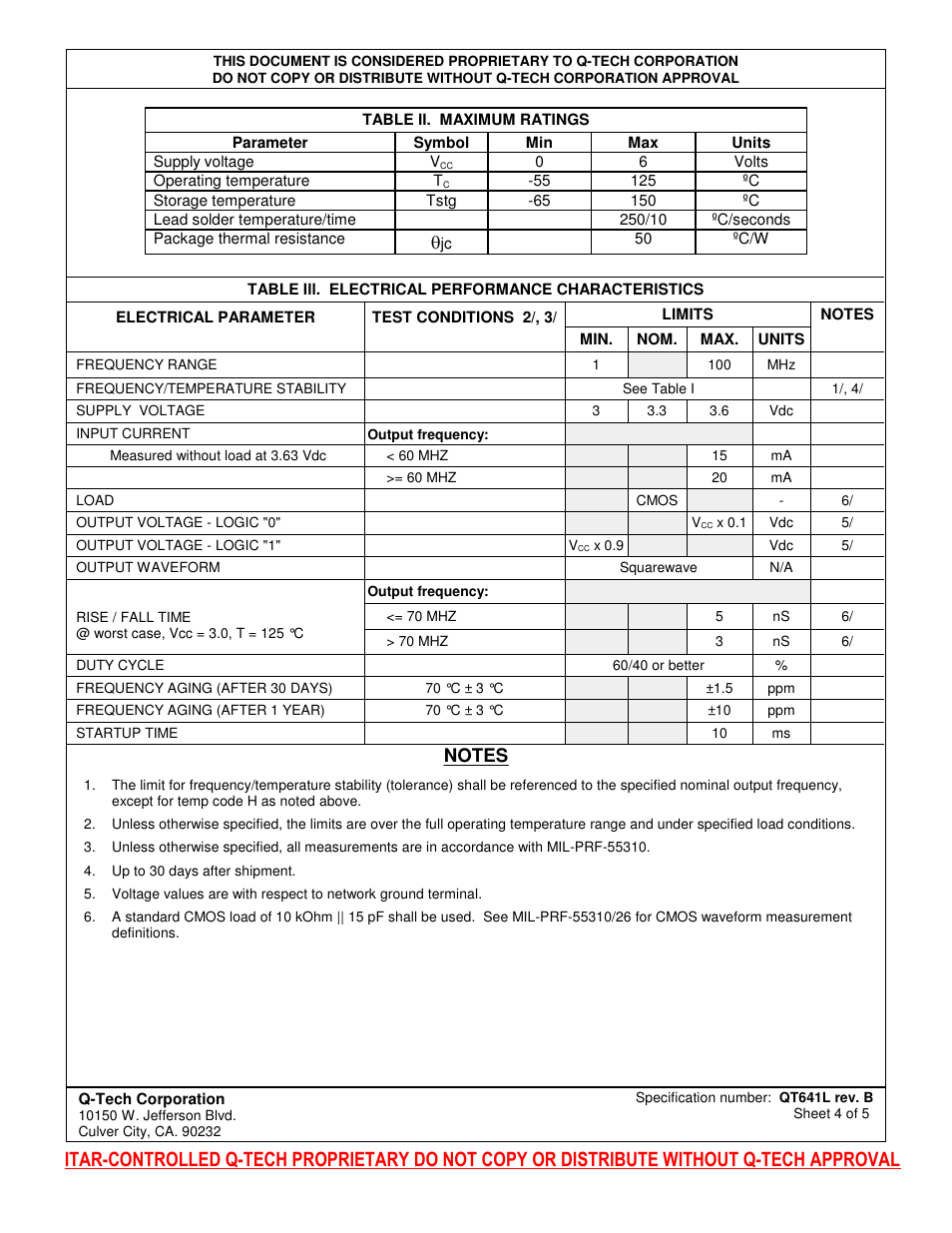 Q-Tech QT641L User Manual | Page 4 / 5