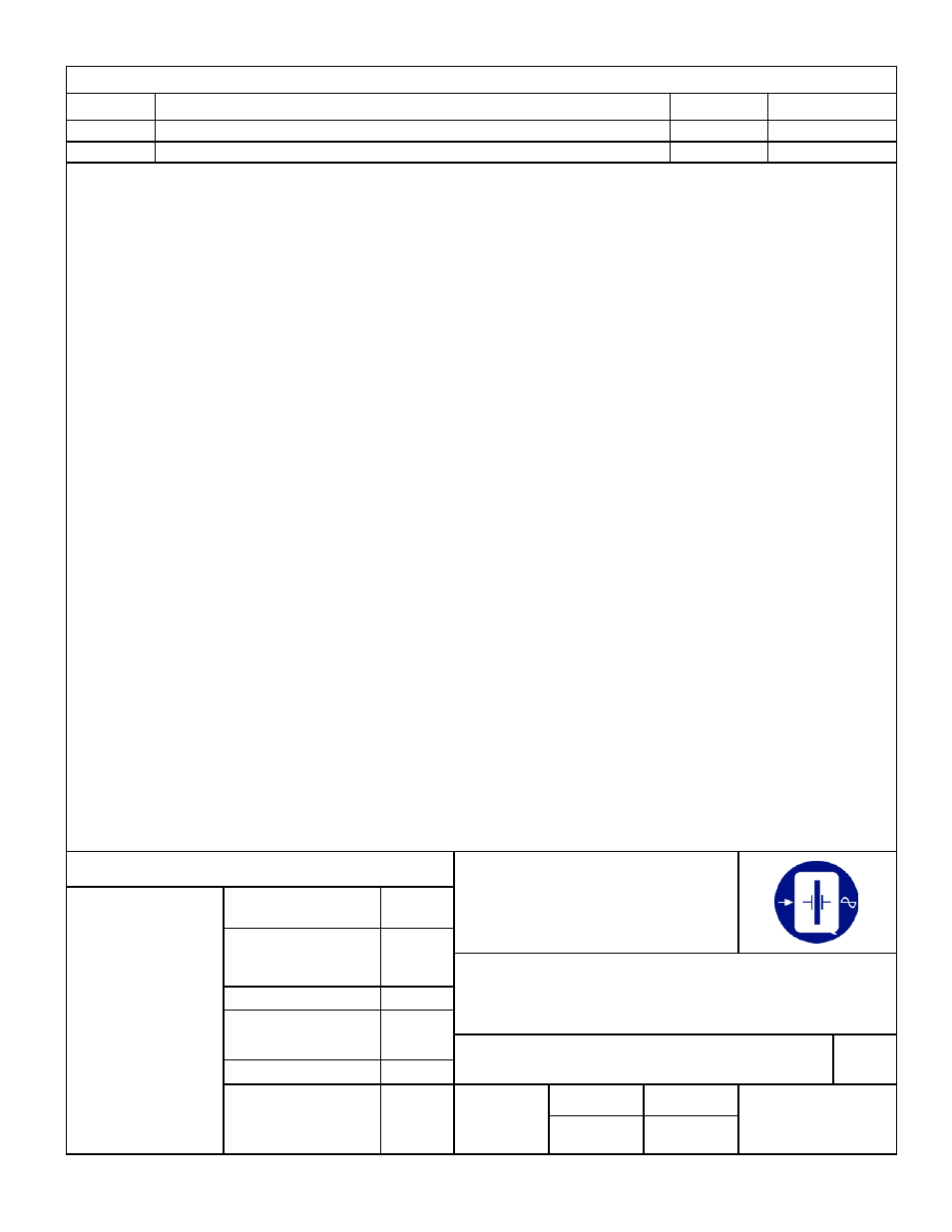 Specification control drawing, Sheet 1 of 5, None | Qt606c, Hybrid | Q-Tech QT606C User Manual | Page 2 / 6