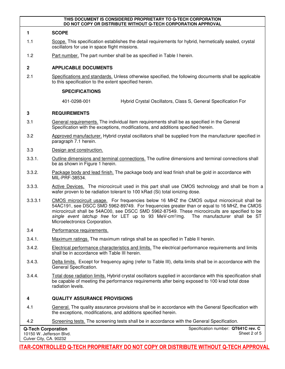 Q-Tech QT641C User Manual | Page 2 / 5