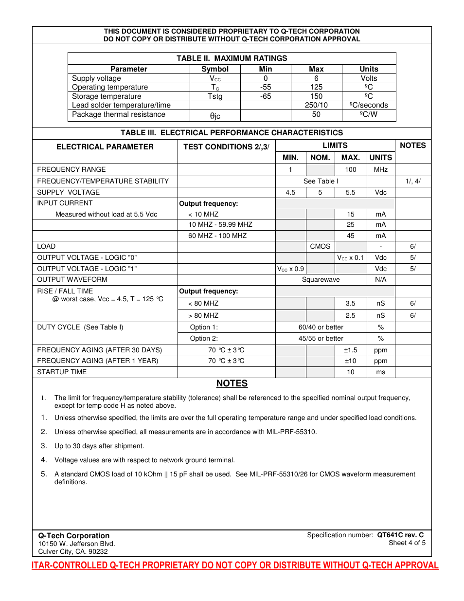 Q-Tech QT641C User Manual | Page 4 / 5