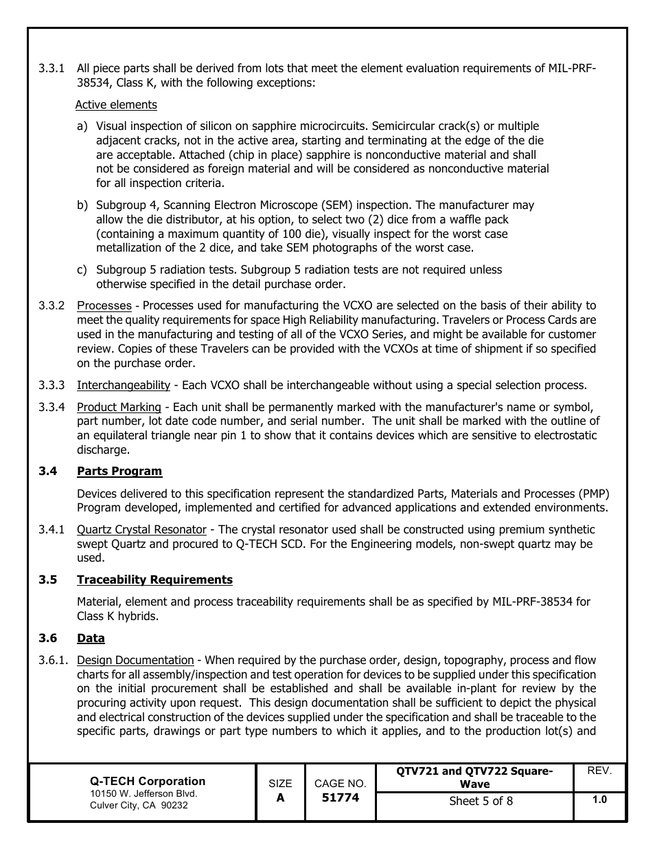 Q-Tech QTV722 Square Wave User Manual | Page 5 / 8