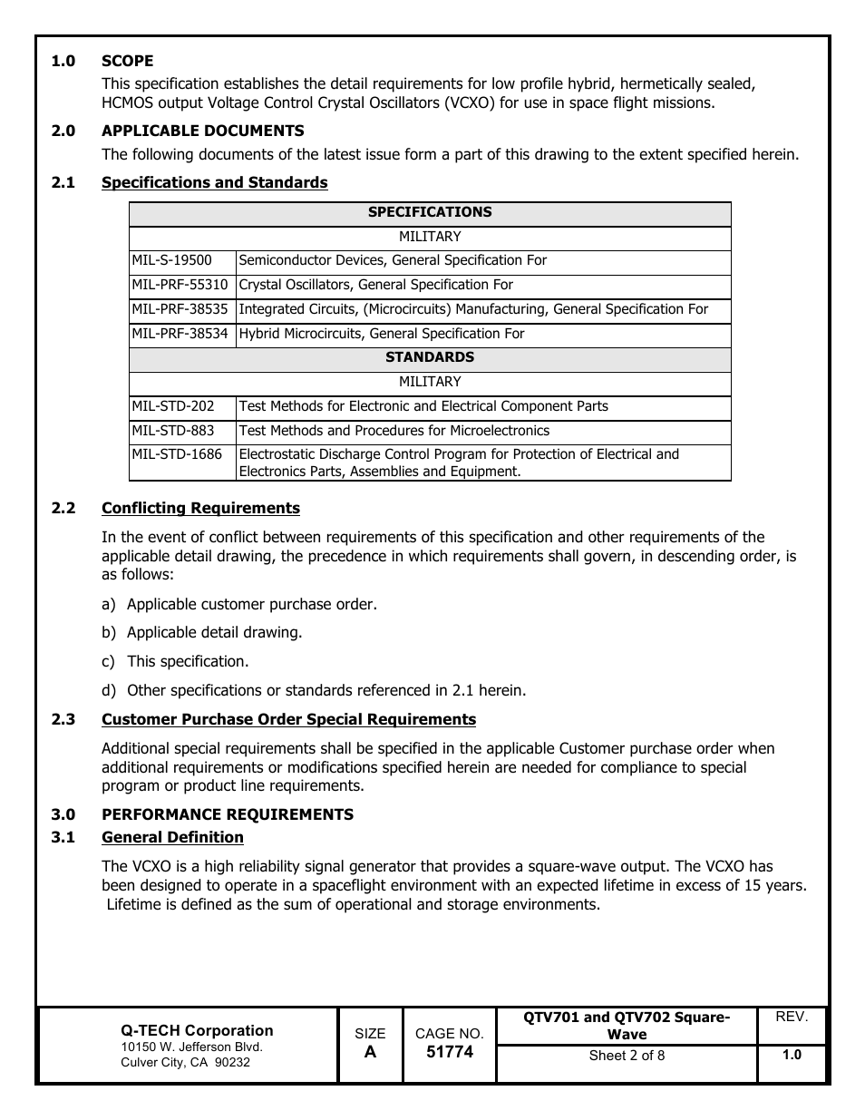Q-Tech QTV702 Square Wave User Manual | Page 2 / 8
