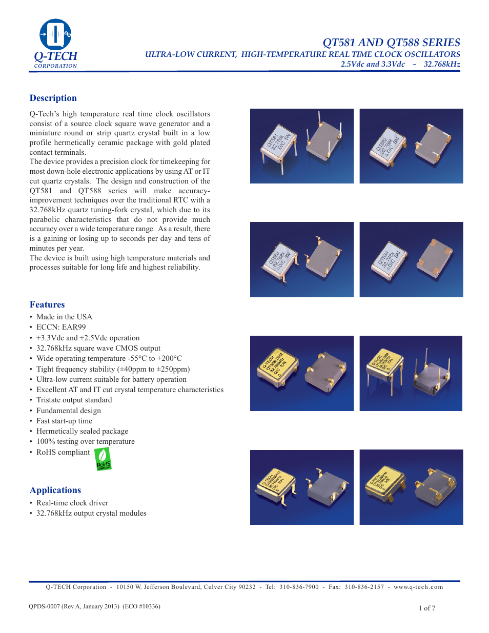 Q-Tech Q-Tech's User Manual | 7 pages