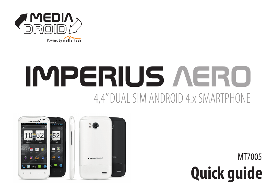 Media-Tech IMPERIUS AERO User Manual | 20 pages