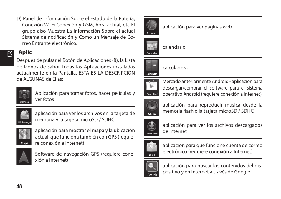 Aplic | Media-Tech IMPERIUS MINI User Manual | Page 48 / 76