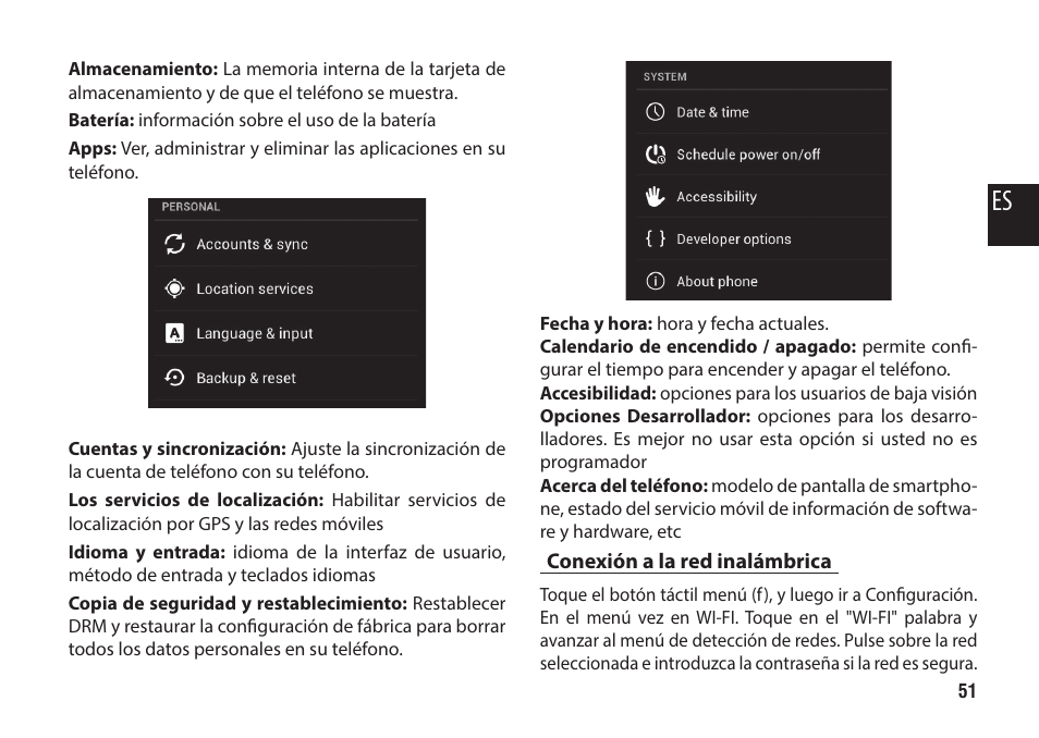 Conexión a la red inalámbrica | Media-Tech IMPERIUS MINI User Manual | Page 51 / 76
