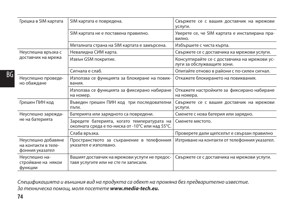 Media-Tech IMPERIUS MINI User Manual | Page 74 / 76