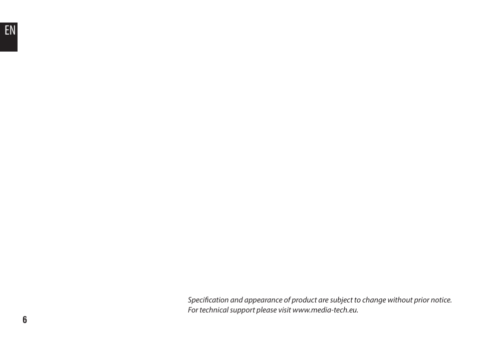 Media-Tech VIDEO GRABBER User Manual | Page 6 / 6