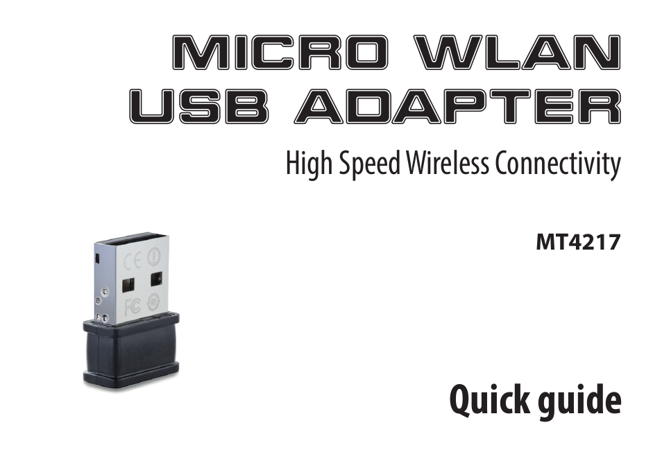 Media-Tech MICRO WLAN USB ADAPTER User Manual | 32 pages