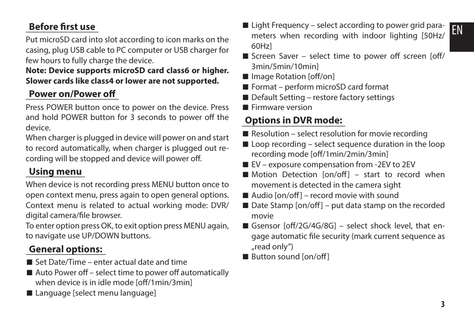 Media-Tech U-DRIVE MIRROR BT User Manual | Page 3 / 18