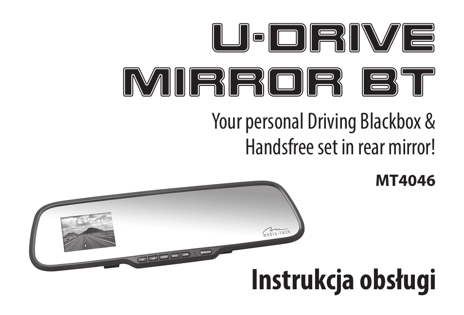Mt4046-manual_pl(v1), U-drive mirror bt | Media-Tech U-DRIVE MIRROR BT User Manual | Page 5 / 18
