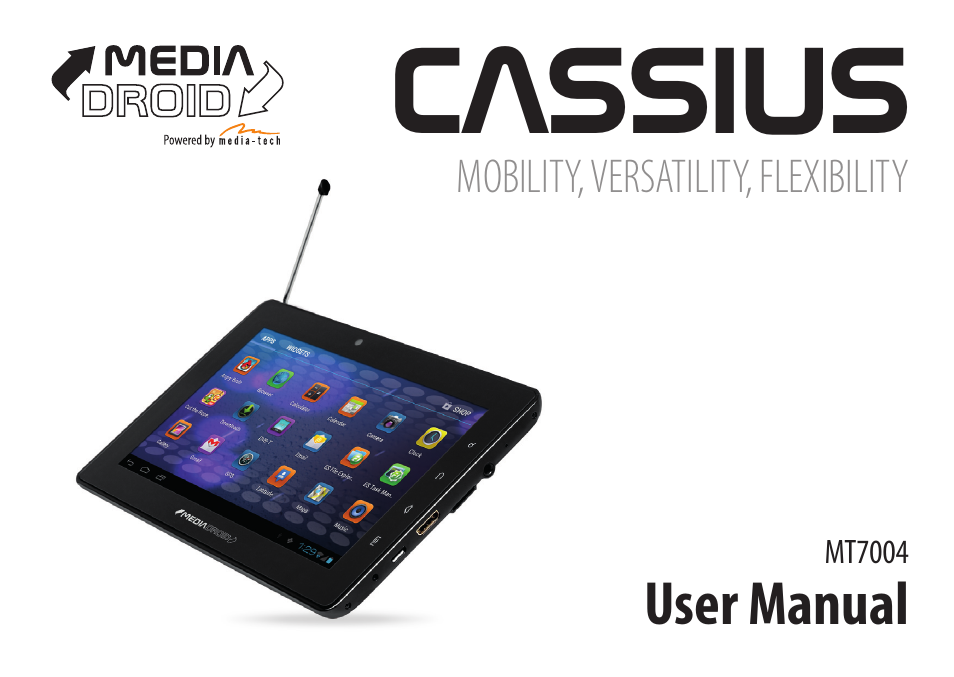 Media-Tech CASSIUS User Manual | 6 pages