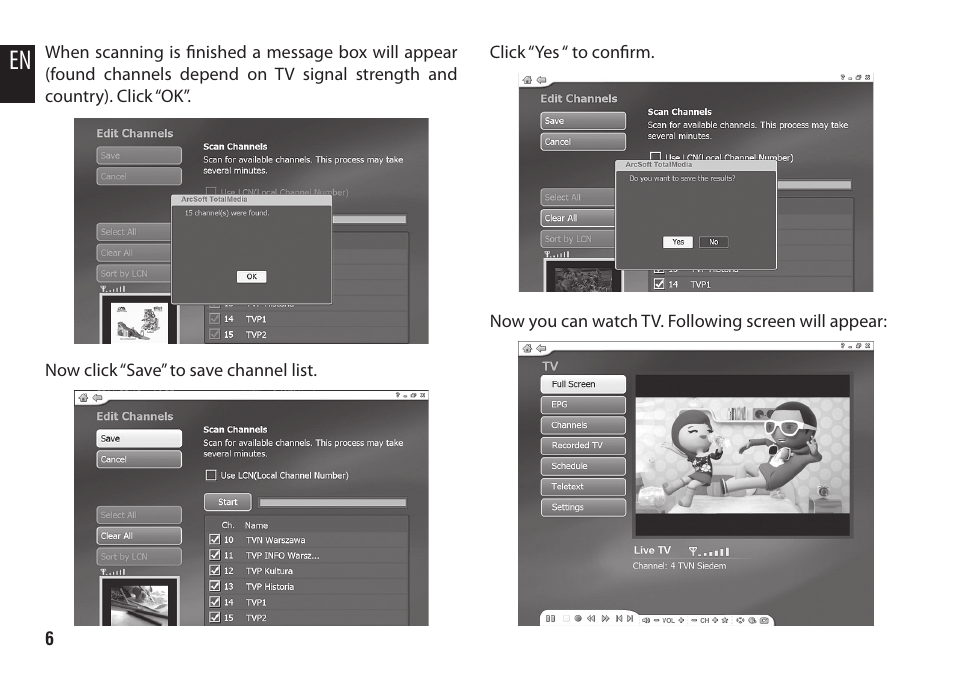Media-Tech DVB-T STICK LT User Manual | Page 6 / 12