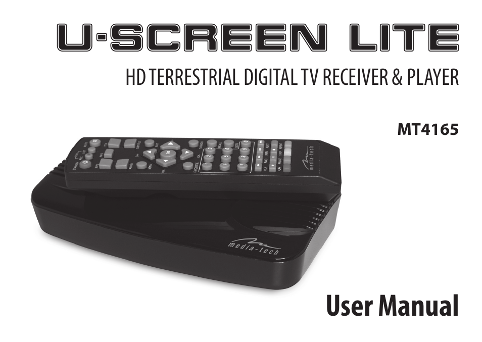 Media-Tech U-SCREEN LITE User Manual | 12 pages