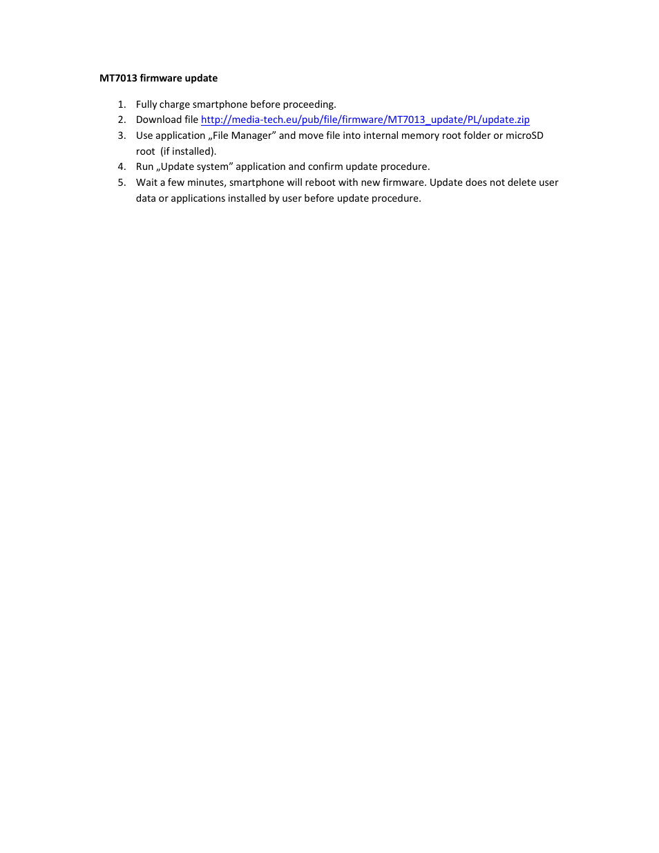 Media-Tech IMPERIUS EN3RGY User Manual | 1 page
