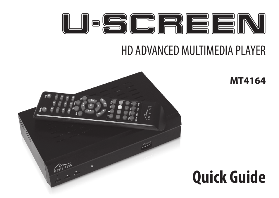 Media-Tech U-SCREEN User Manual | 8 pages