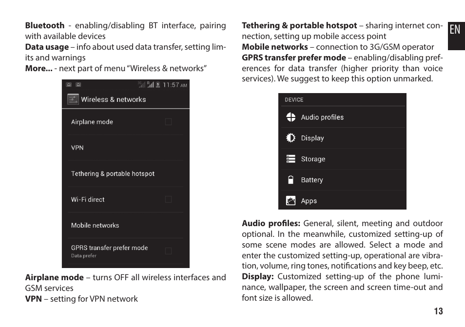 Media-Tech IMPERIUS 4.3HQ User Manual | Page 13 / 20