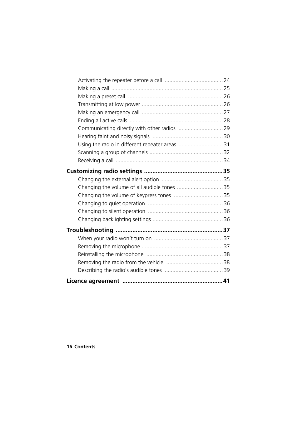 QTech Data Systems Tait TM8000 Radio User Manual | Page 16 / 44