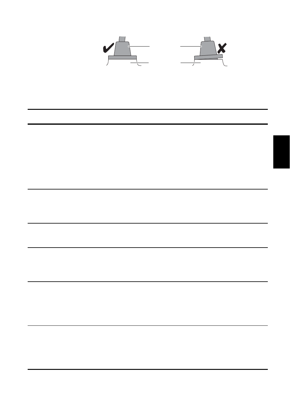 Descripción de los tonos audibles de la radio | QTech Data Systems Tait TM8000 Radio User Manual | Page 77 / 106