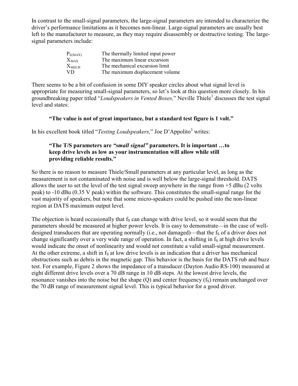 Dayton Audio DATS Dayton Audio Test System User Manual | Page 2 / 10