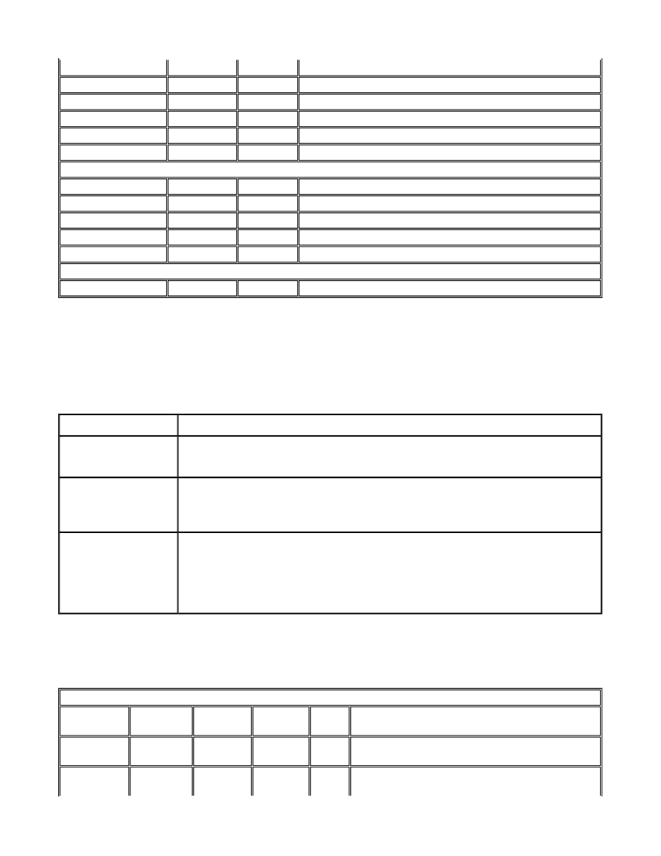 Parameters at the rest position, Linear parameters, Mode properties | Dayton Audio ND90-8 3-1 User Manual | Page 7 / 11