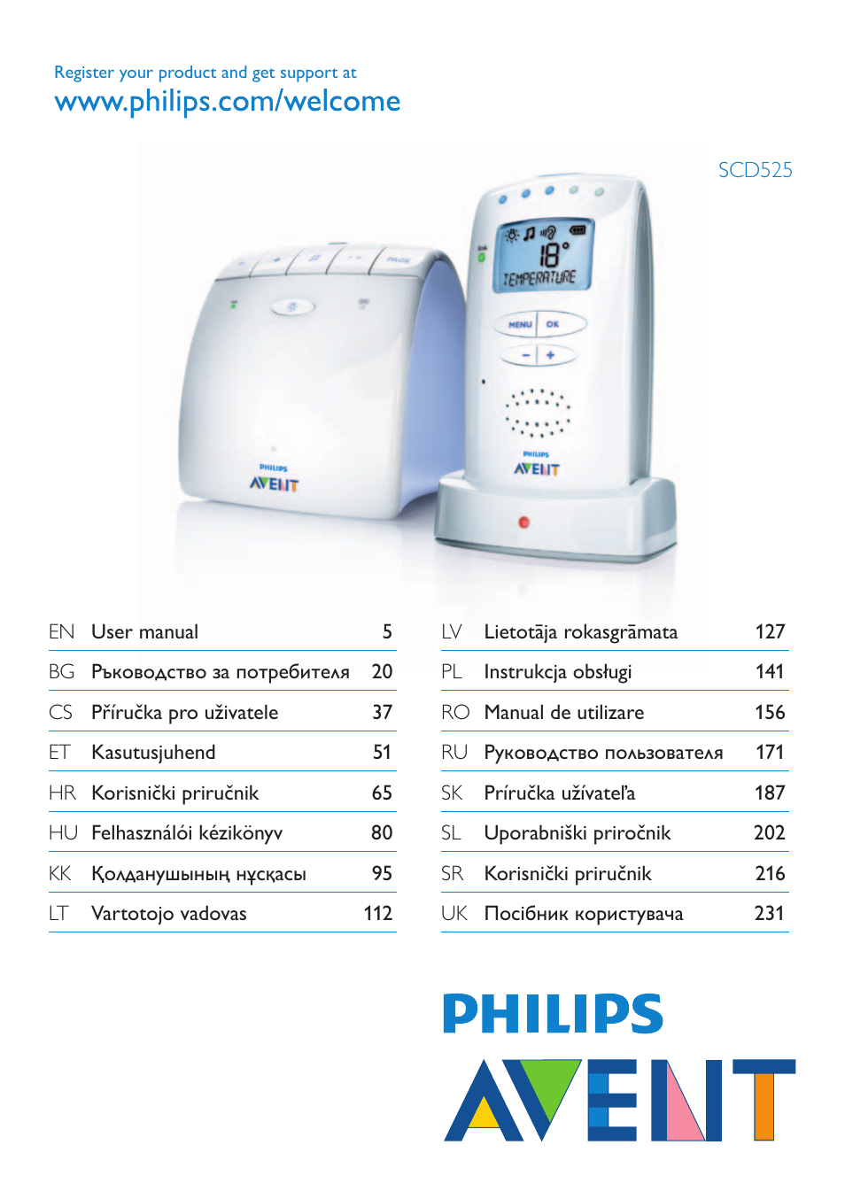 Philips SCD525 User Manual | 252 pages