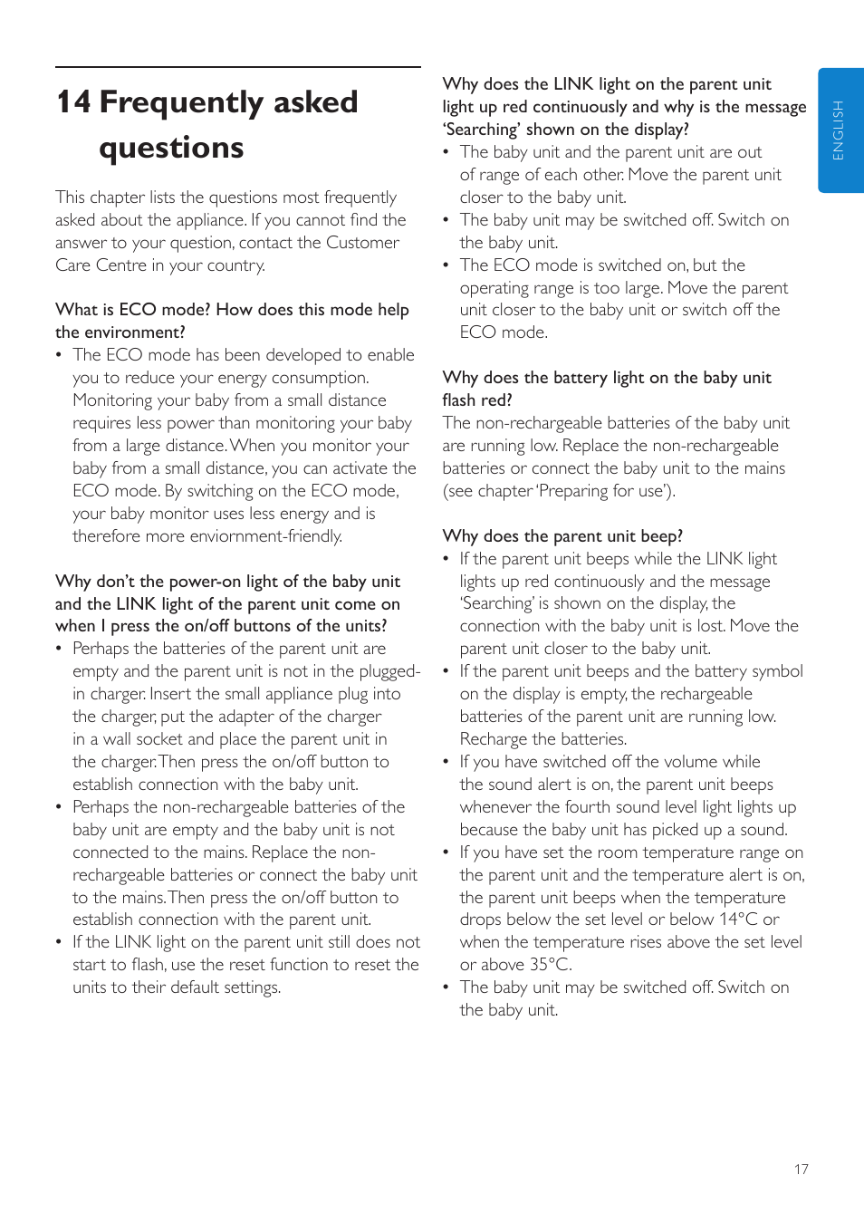 14 frequently asked questions | Philips SCD525 User Manual | Page 17 / 252