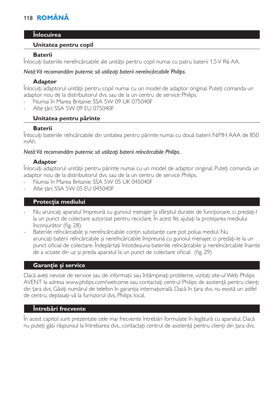 Philips SCD510 User Manual | Page 118 / 180