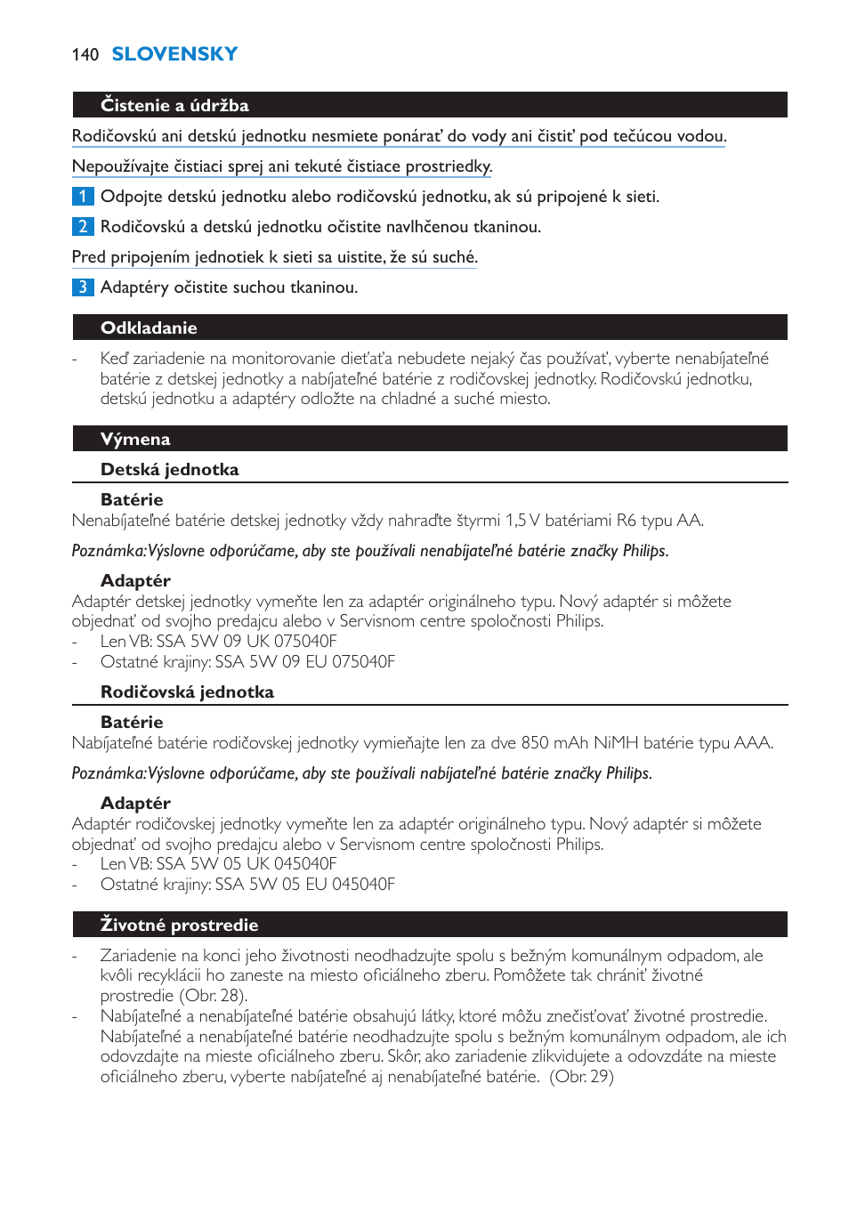 Philips SCD510 User Manual | Page 140 / 180