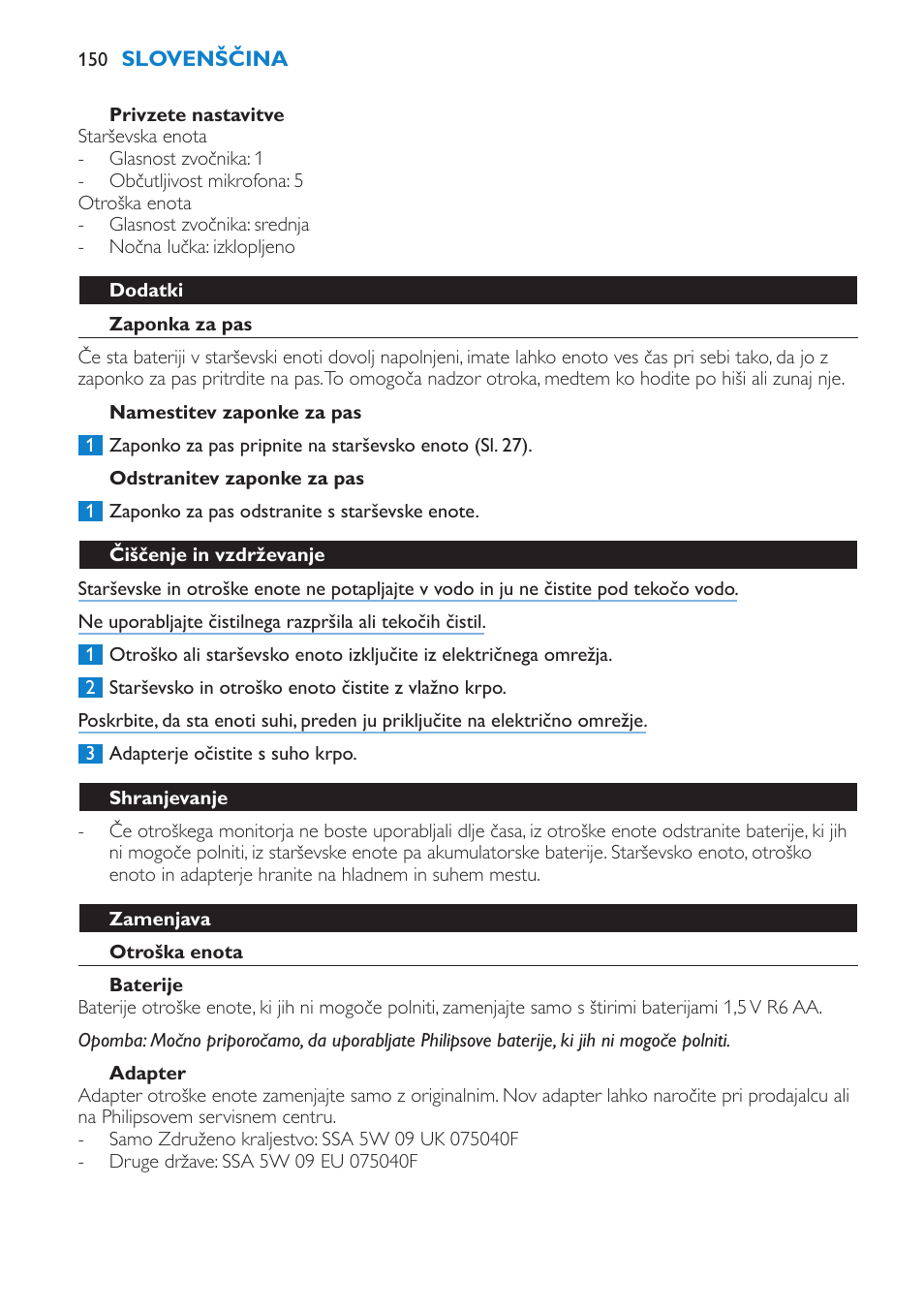 Philips SCD510 User Manual | Page 150 / 180