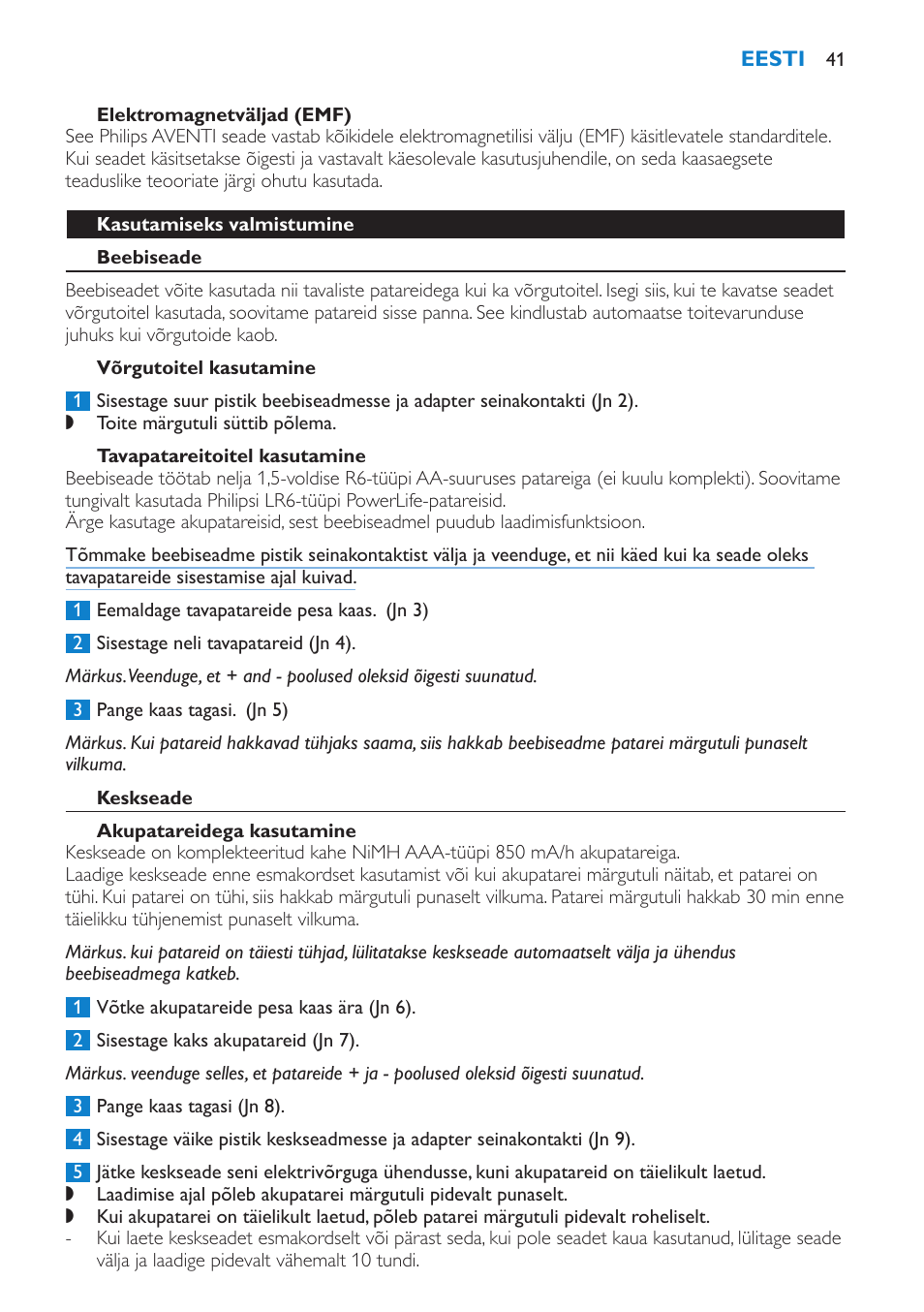 Philips SCD510 User Manual | Page 41 / 180