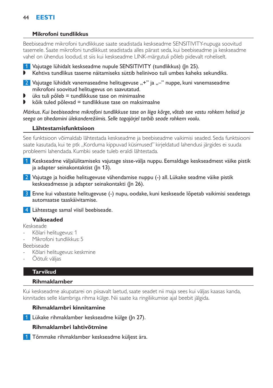 Philips SCD510 User Manual | Page 44 / 180