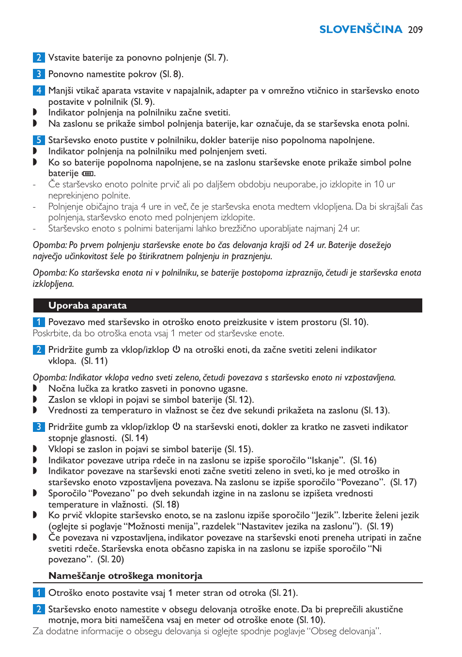Uporaba aparata | Philips SCD530 User Manual | Page 209 / 256