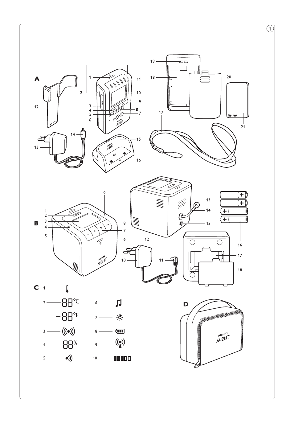 Philips SCD535 User Manual | Page 3 / 268
