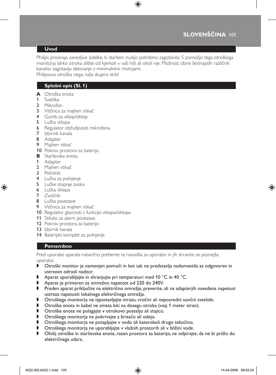 Philips SCD465 User Manual | Page 105 / 132