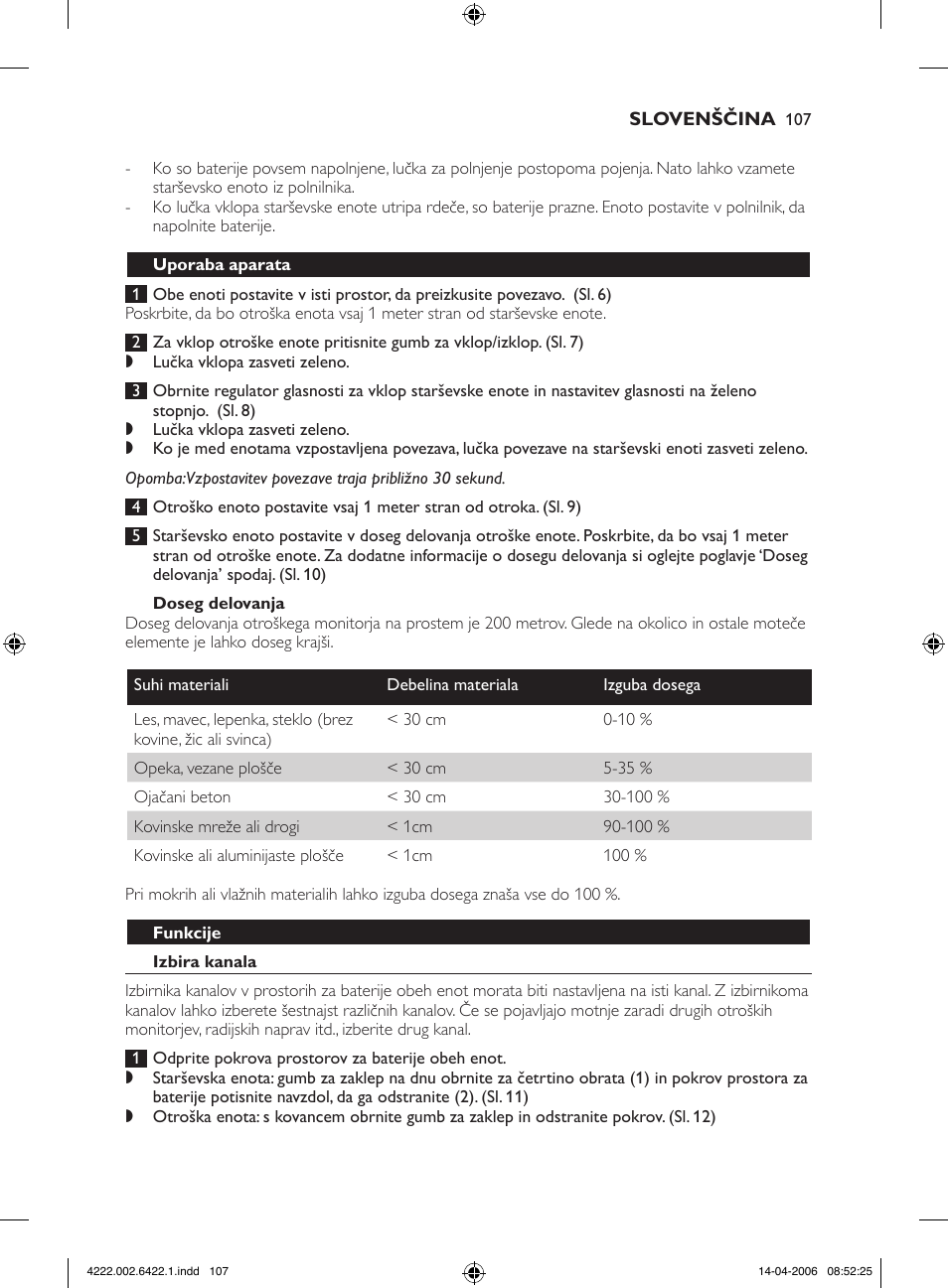 Philips SCD465 User Manual | Page 107 / 132