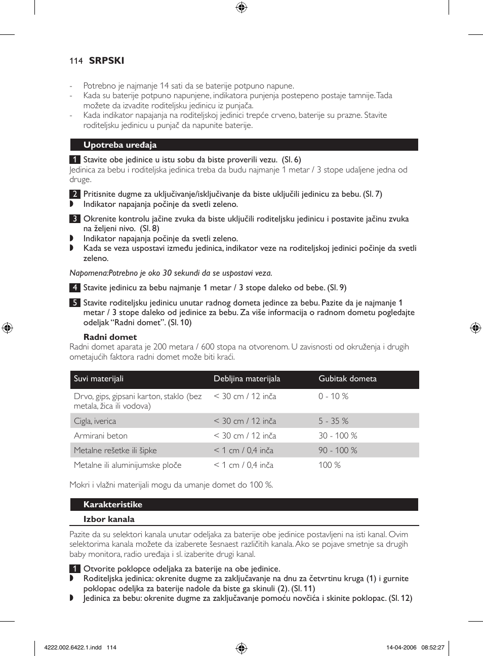 Philips SCD465 User Manual | Page 114 / 132