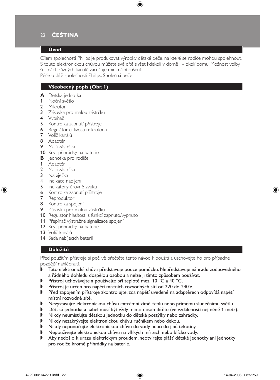 Philips SCD465 User Manual | Page 22 / 132