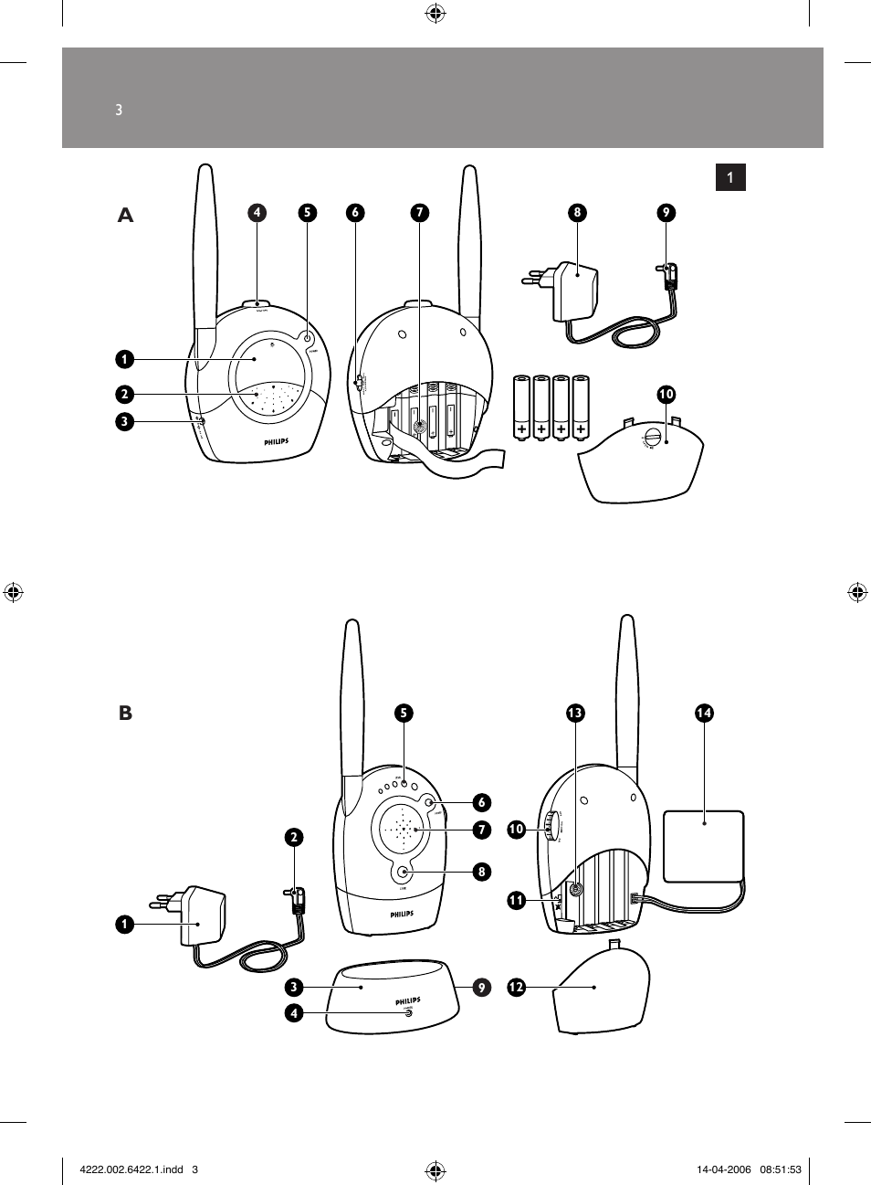 Philips SCD465 User Manual | Page 3 / 132