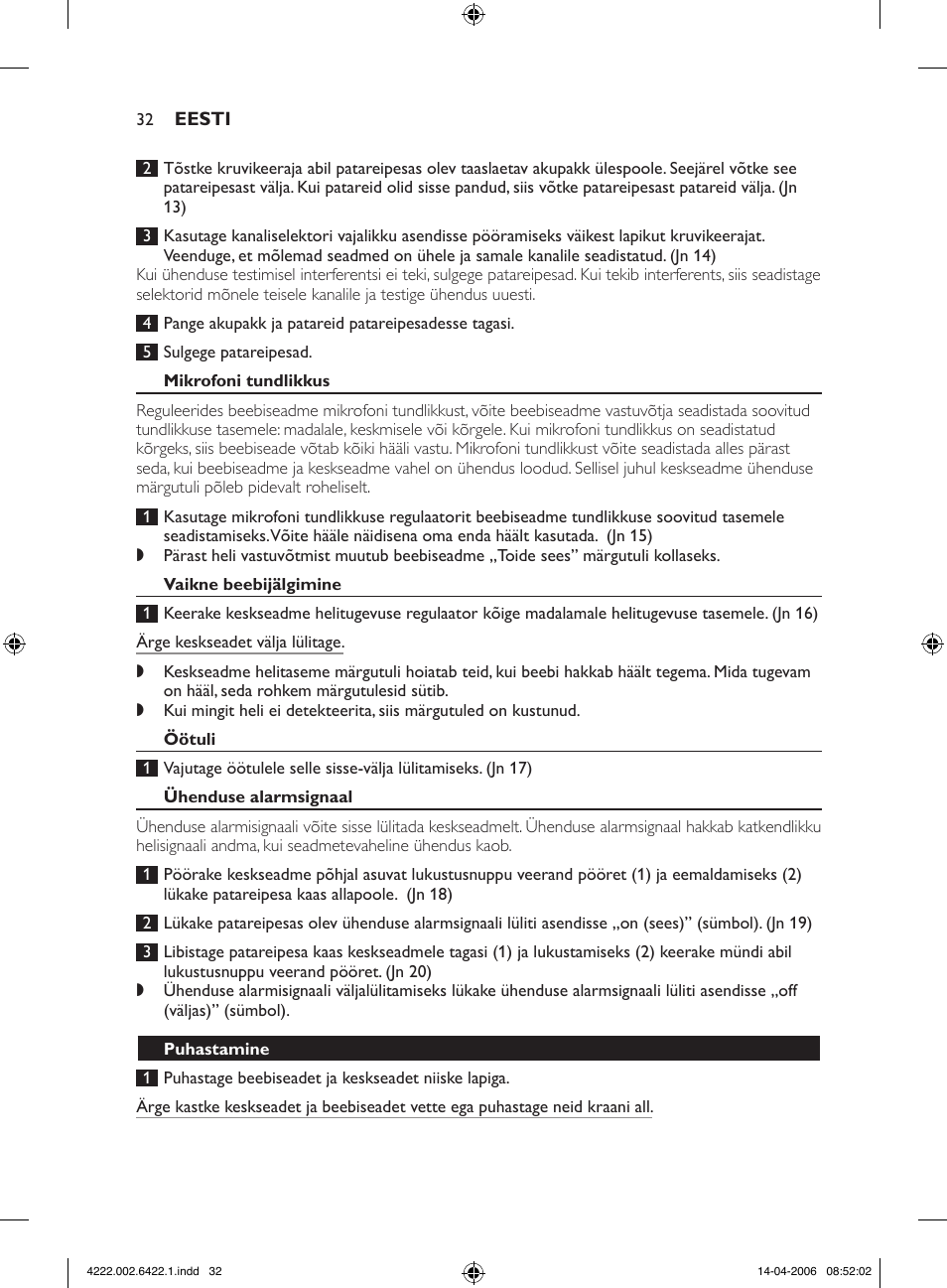 Philips SCD465 User Manual | Page 32 / 132