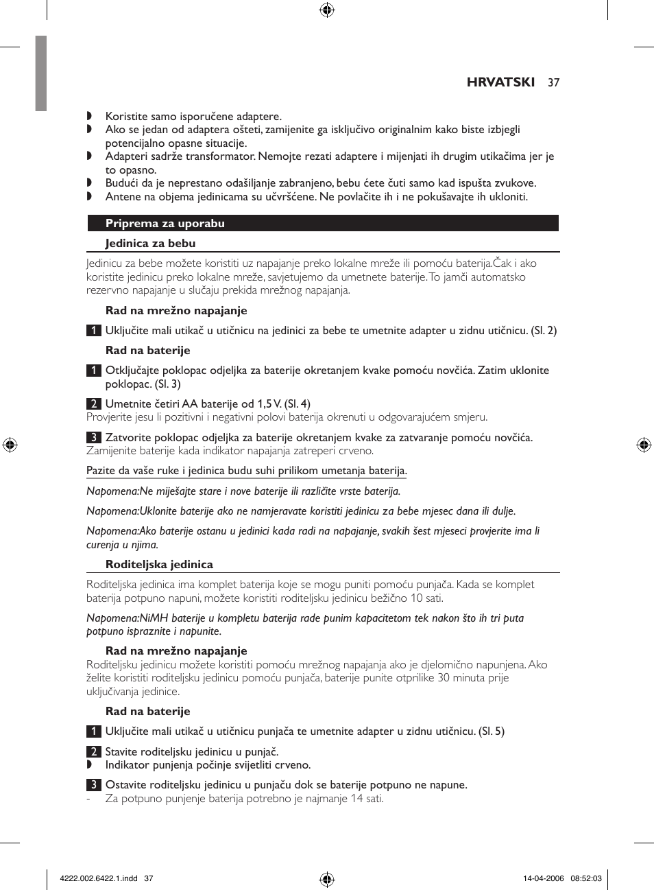 Philips SCD465 User Manual | Page 37 / 132