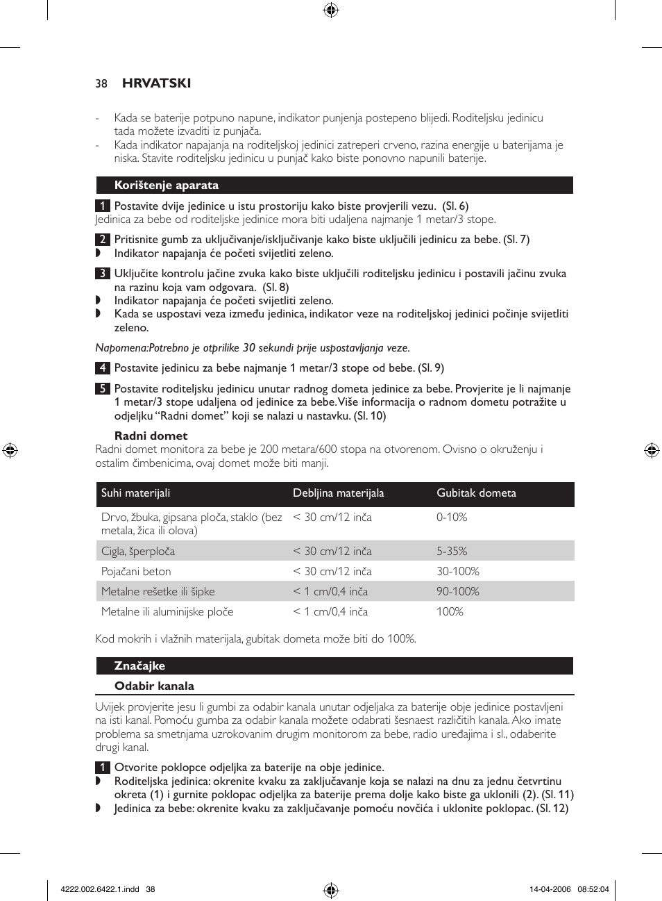 Philips SCD465 User Manual | Page 38 / 132