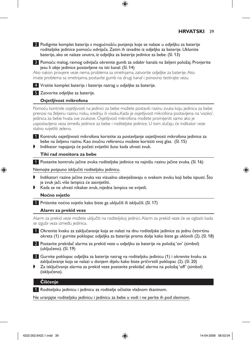 Philips SCD465 User Manual | Page 39 / 132