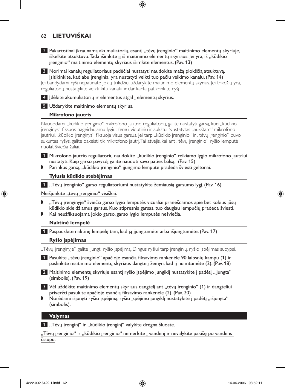 Philips SCD465 User Manual | Page 62 / 132