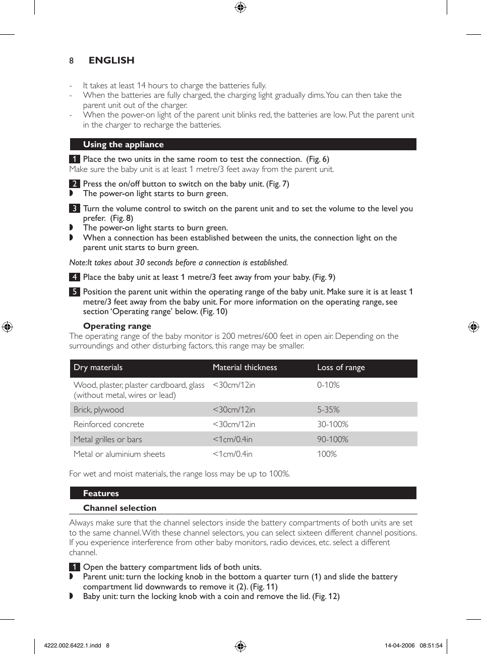 Philips SCD465 User Manual | Page 8 / 132