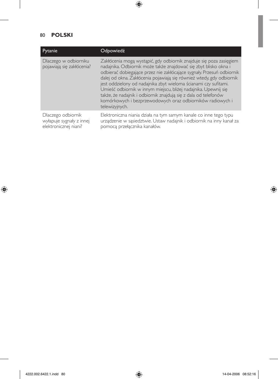 Philips SCD465 User Manual | Page 80 / 132